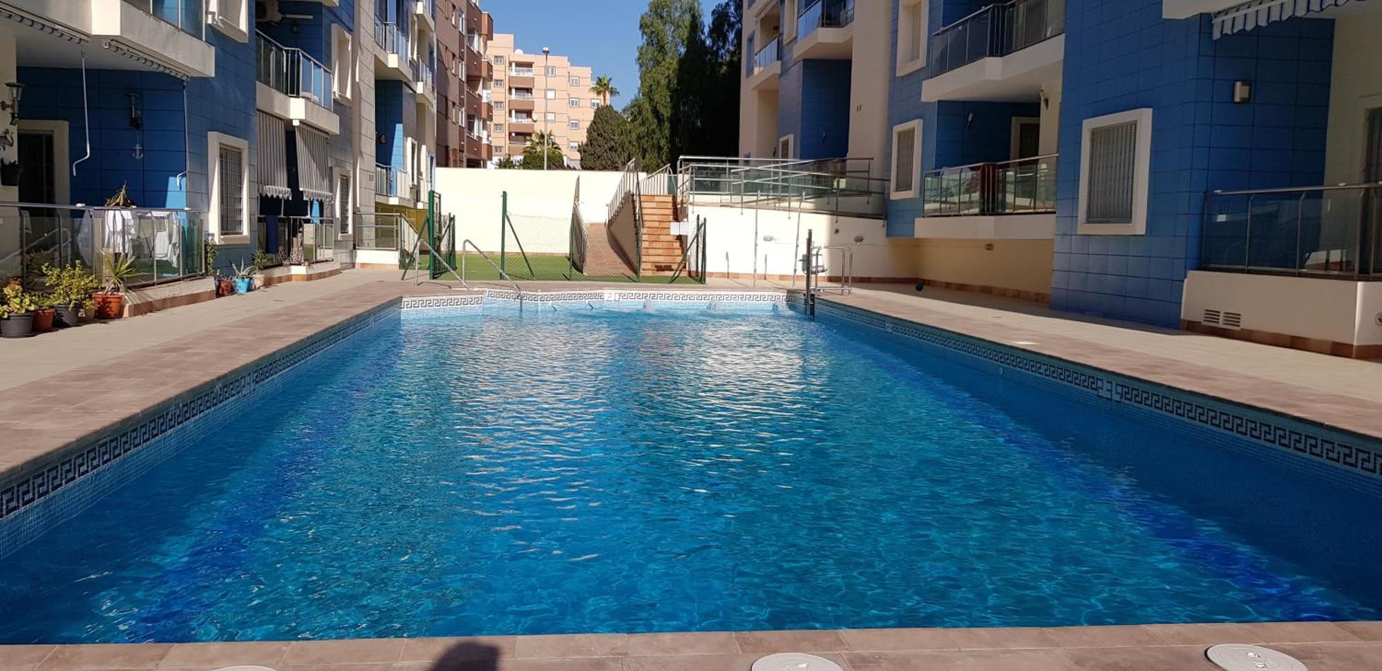 Apartment Black Level, 30M Playa, Pool, Wifi Almería Exterior foto